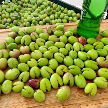 Ev Yapımı Yeşil Zeytin 3Kg