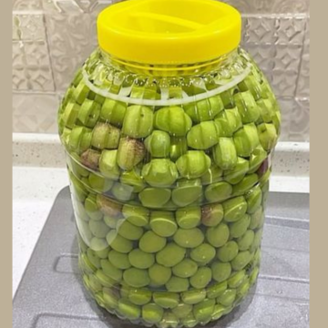 Ev Yapımı Yeşil Zeytin 3Kg